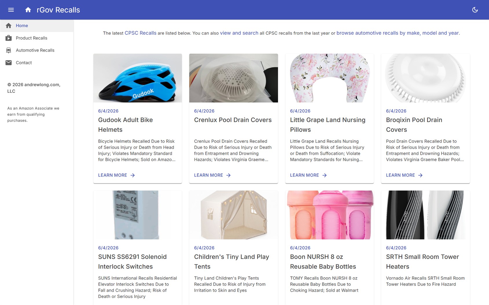 rgovRecalls.com